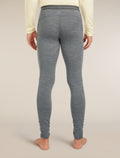 Men's 200 Oasis Thermal Leggings Gritstone Heather - 2