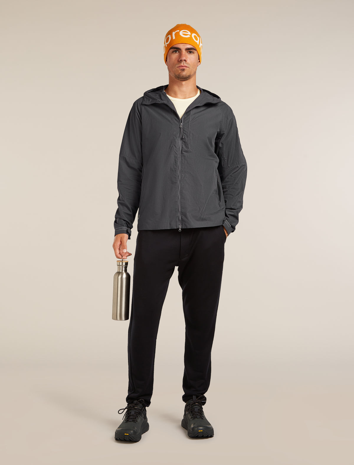 Men's 200 Oasis Thermal Leggings Gritstone Heather - 4