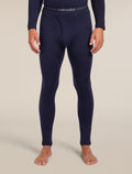icebreaker® Leggings térmicos de hombre con bragueta Merino 200 Oasis para hombre Midnight Navy Men - 1