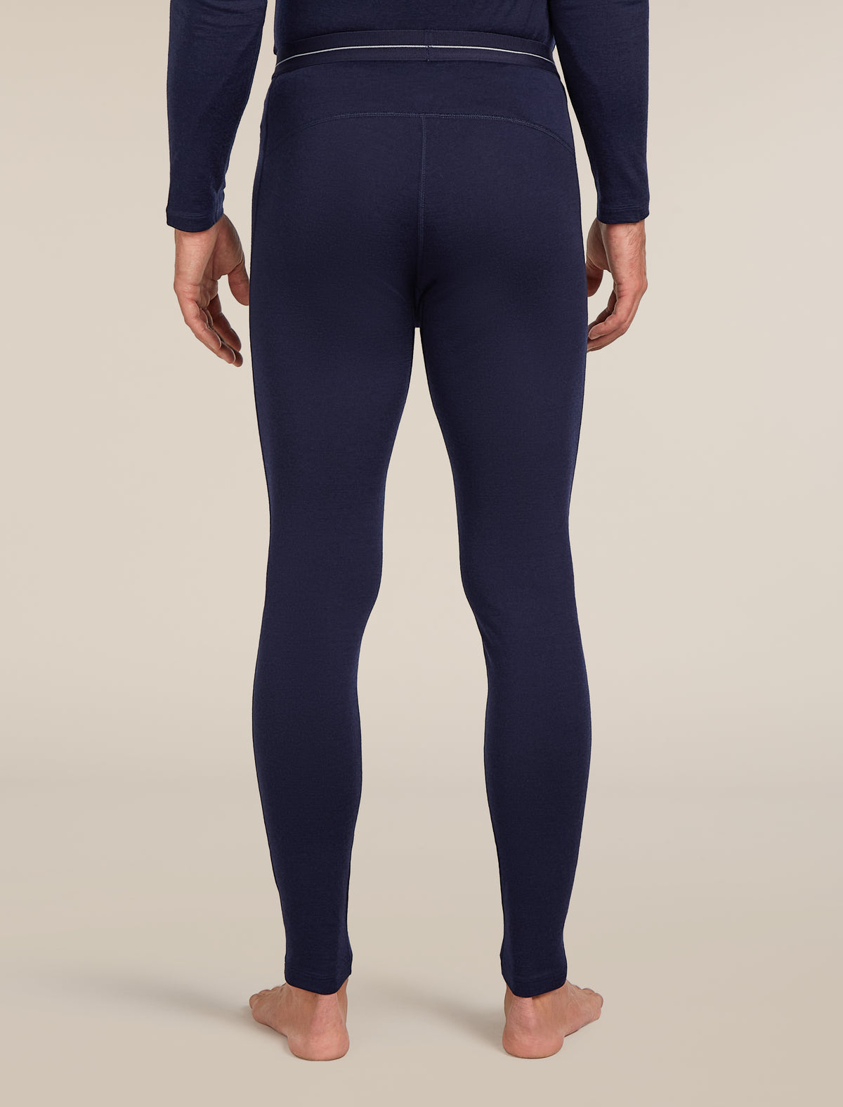 icebreaker® Leggings térmicos de hombre con bragueta Merino 200 Oasis para hombre Midnight Navy Men - 2