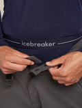 icebreaker® Leggings térmicos de hombre con bragueta Merino 200 Oasis para hombre Midnight Navy Men - 4