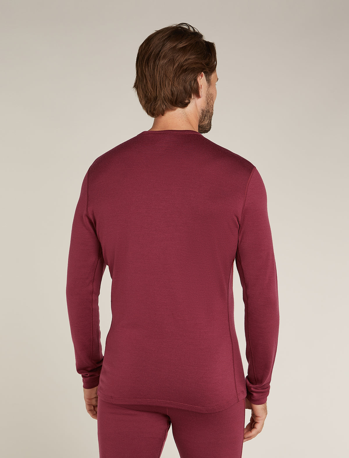 Men's Merino 260 Tech Long Sleeve Crew Thermal Top Port - 2