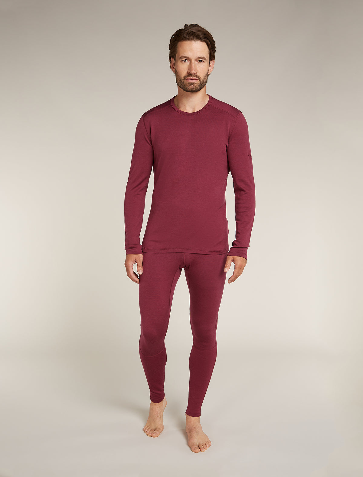 Men's Merino 260 Tech Long Sleeve Crew Thermal Top Port - 3
