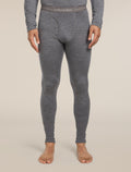 icebreaker® Merino 260 Oasis Thermo-Leggings mit Eingriff Herren Gritstone Heather Men - 1