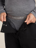 icebreaker® Merino 260 Oasis Thermo-Leggings mit Eingriff Herren Gritstone Heather Men - 4