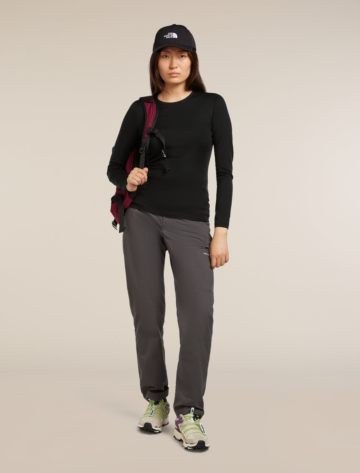 Women's 200 Oasis Thermal Top Black - 4