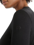 Women's 200 Oasis Thermal Top Black - 5