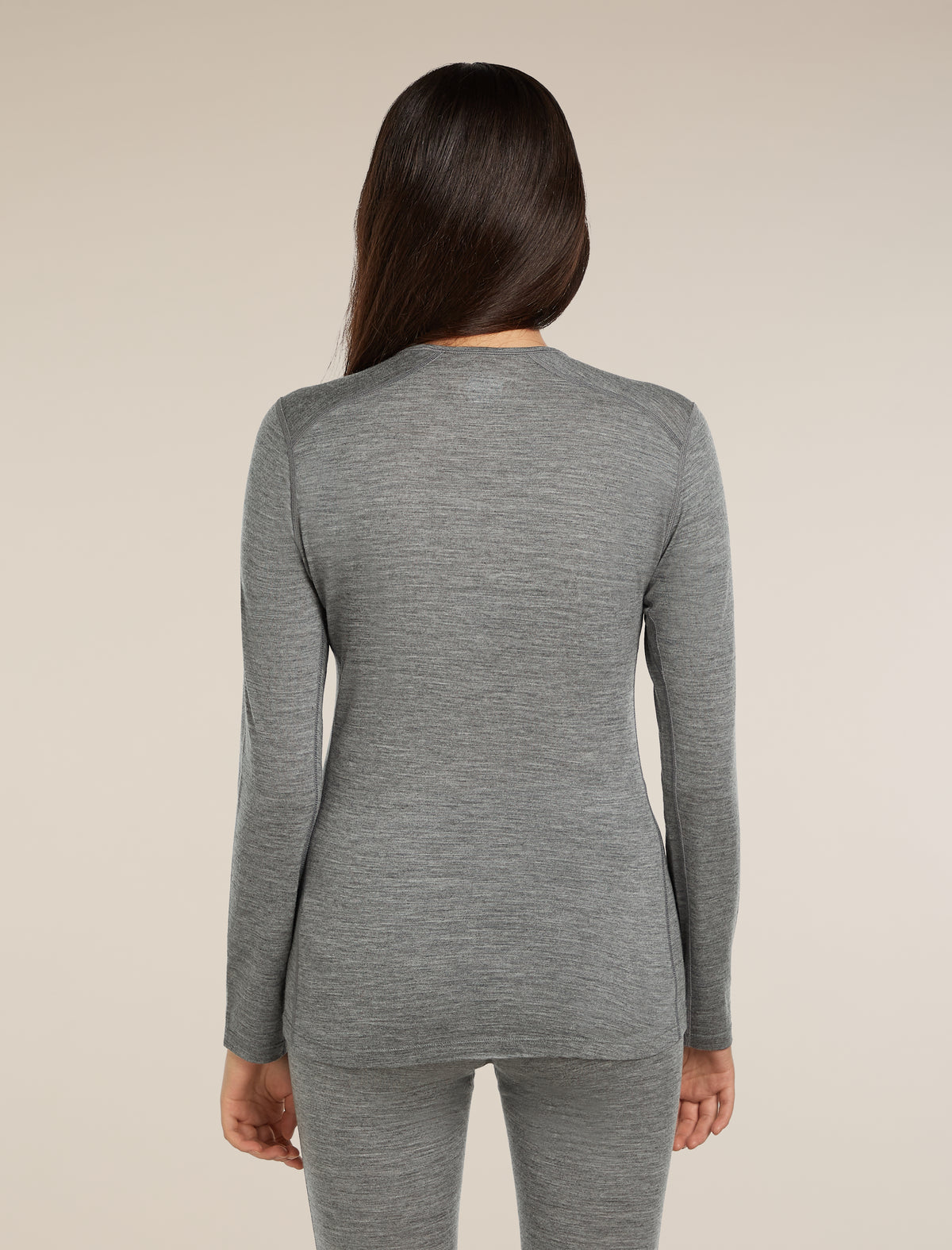Women's 200 Oasis Thermal Top Gritstone Heather - 2