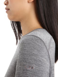Women's 200 Oasis Thermal Top Gritstone Heather - 5