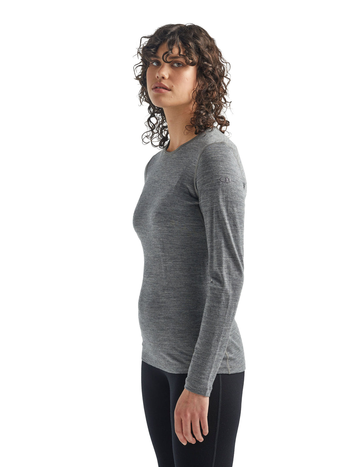 Women's 200 Oasis Thermal Top Gritstone Heather - 6