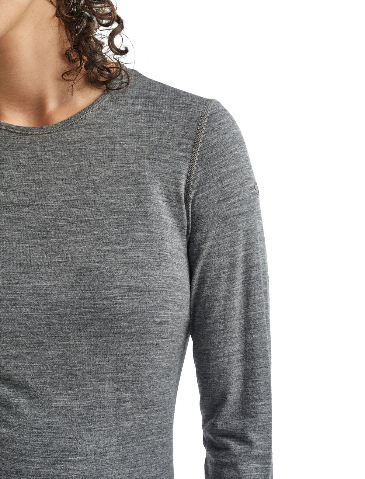 Women's 200 Oasis Thermal Top Gritstone Heather - 7