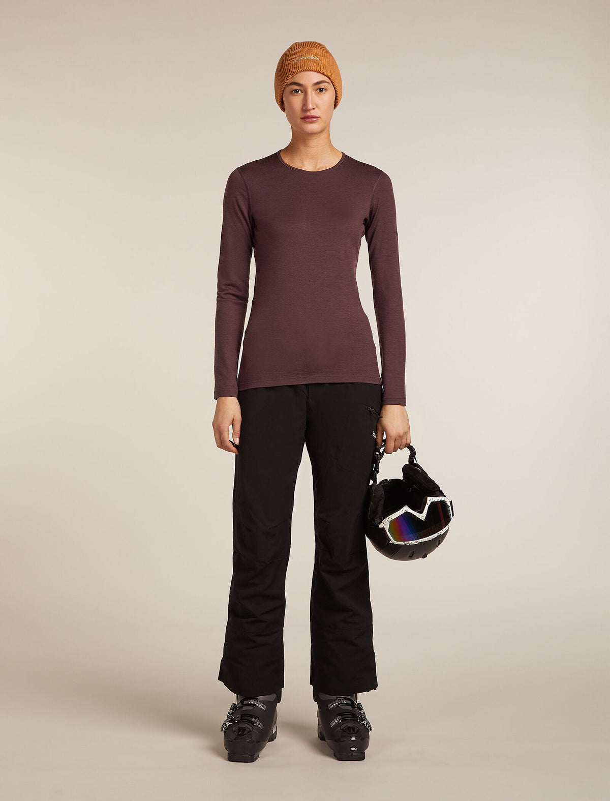 Women's 200 Oasis Thermal Top Java - 4