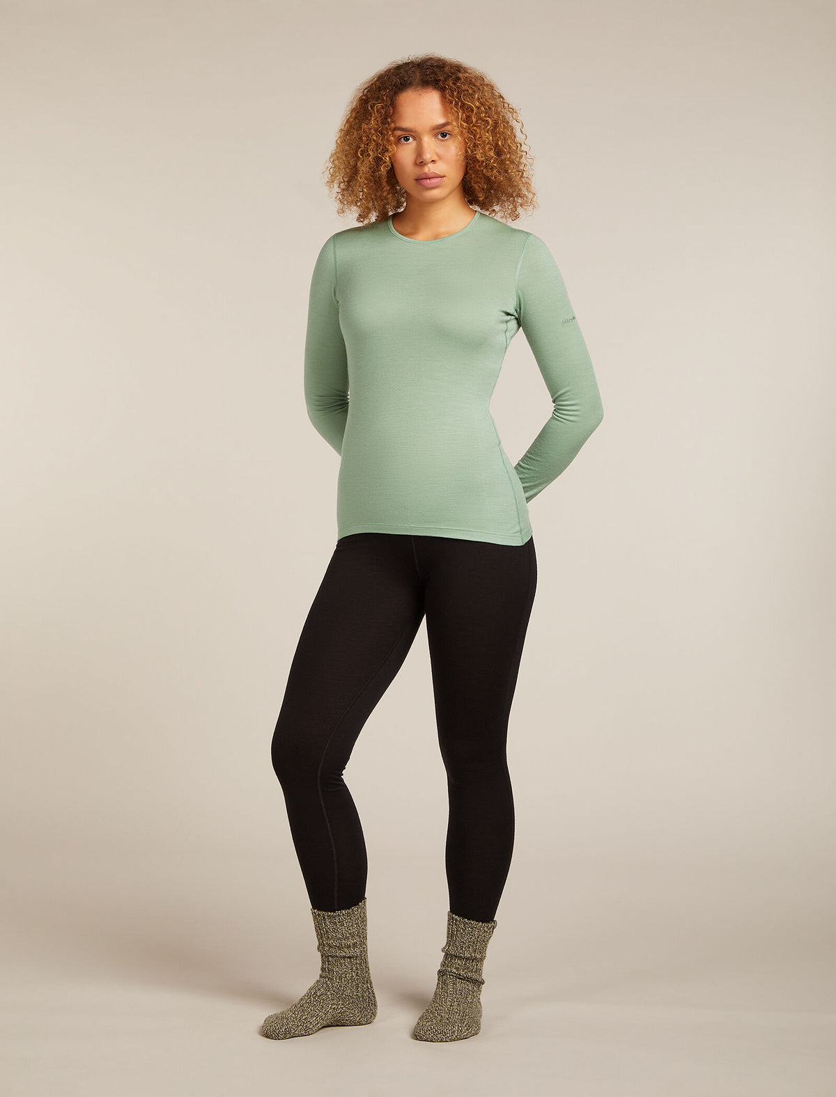 Women's 200 Oasis Thermal Top Seaglass - 7