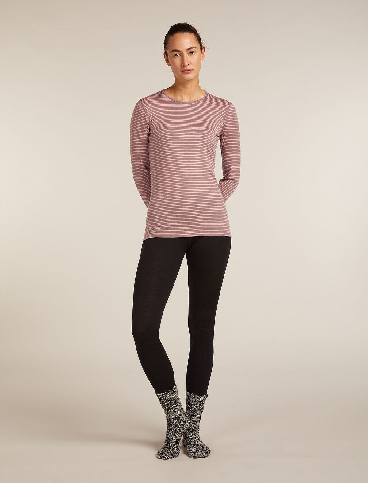 Women's 200 Oasis Thermal Top Summit/Blush/S - 6
