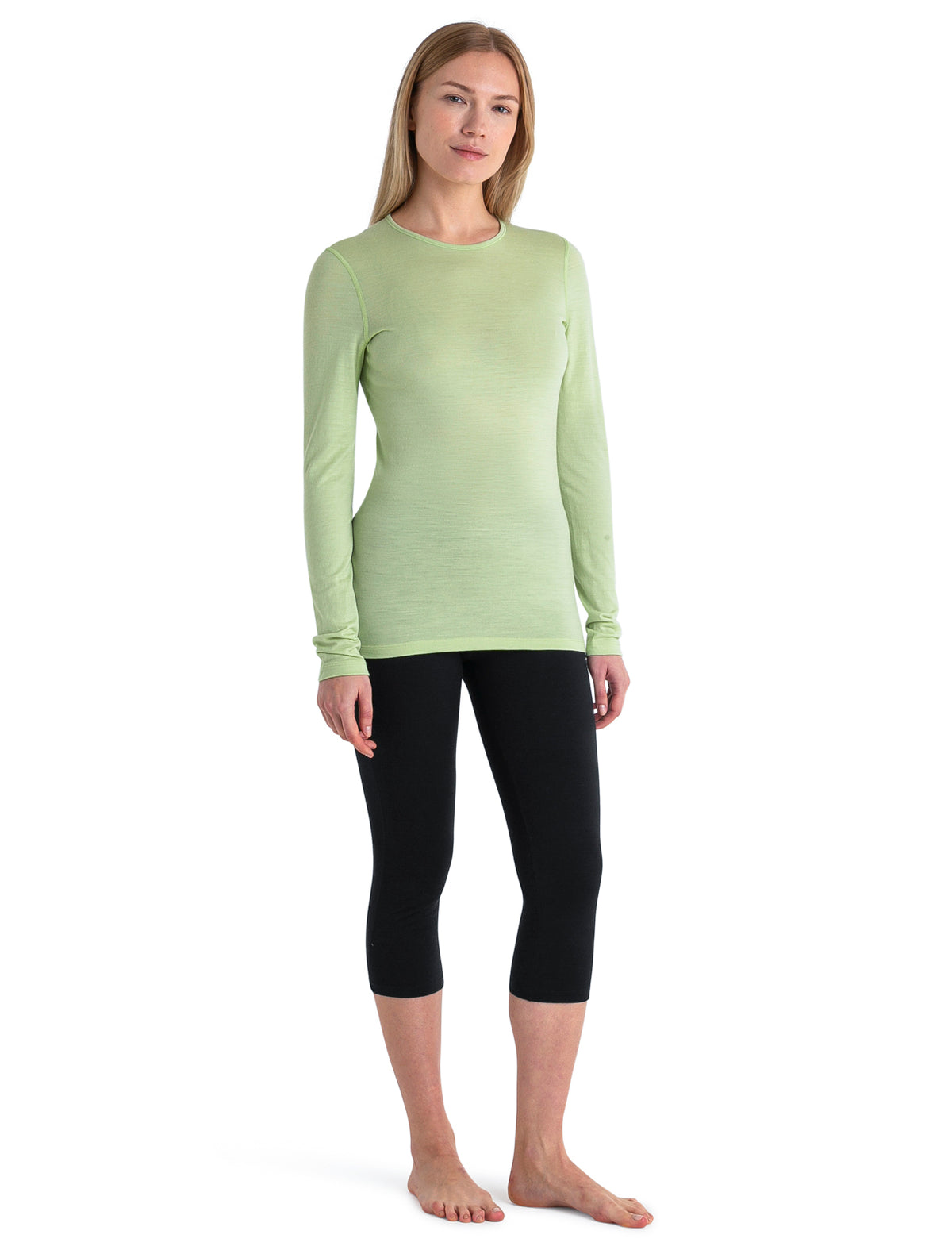 Merino 200 Oasis Thermo-Langarmshirt mit Rundhalsausschnitt Damen  - 3