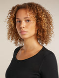 Women's 200 Oasis Thermal Top Black - 6