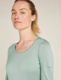 Women's Merino 200 Oasis Long Sleeve Scoop Thermal Top Moss - 6