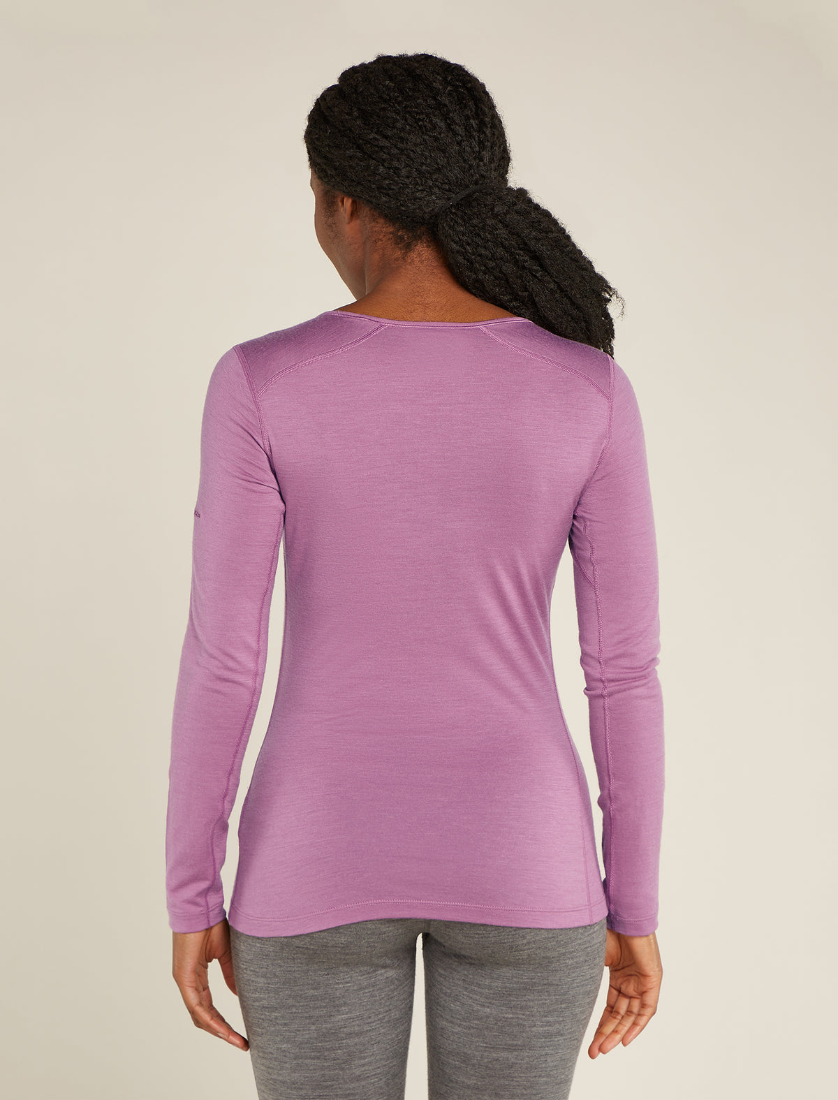 Women's Merino 200 Oasis Long Sleeve Scoop Thermal Top Deco - 3