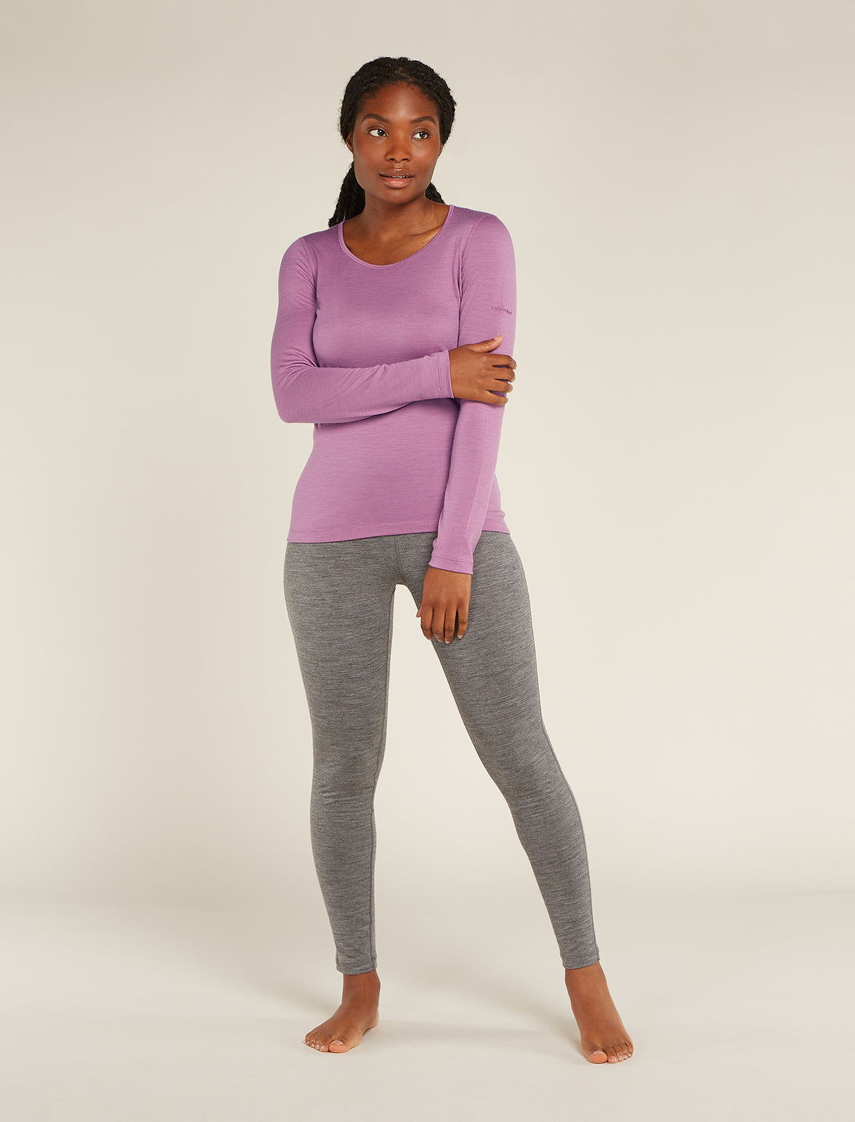 Women's Merino 200 Oasis Long Sleeve Scoop Thermal Top Deco - 4