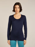Women's 200 Oasis Thermal Top Midnight navy - 1