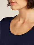 Women's 200 Oasis Thermal Top Midnight navy - 5