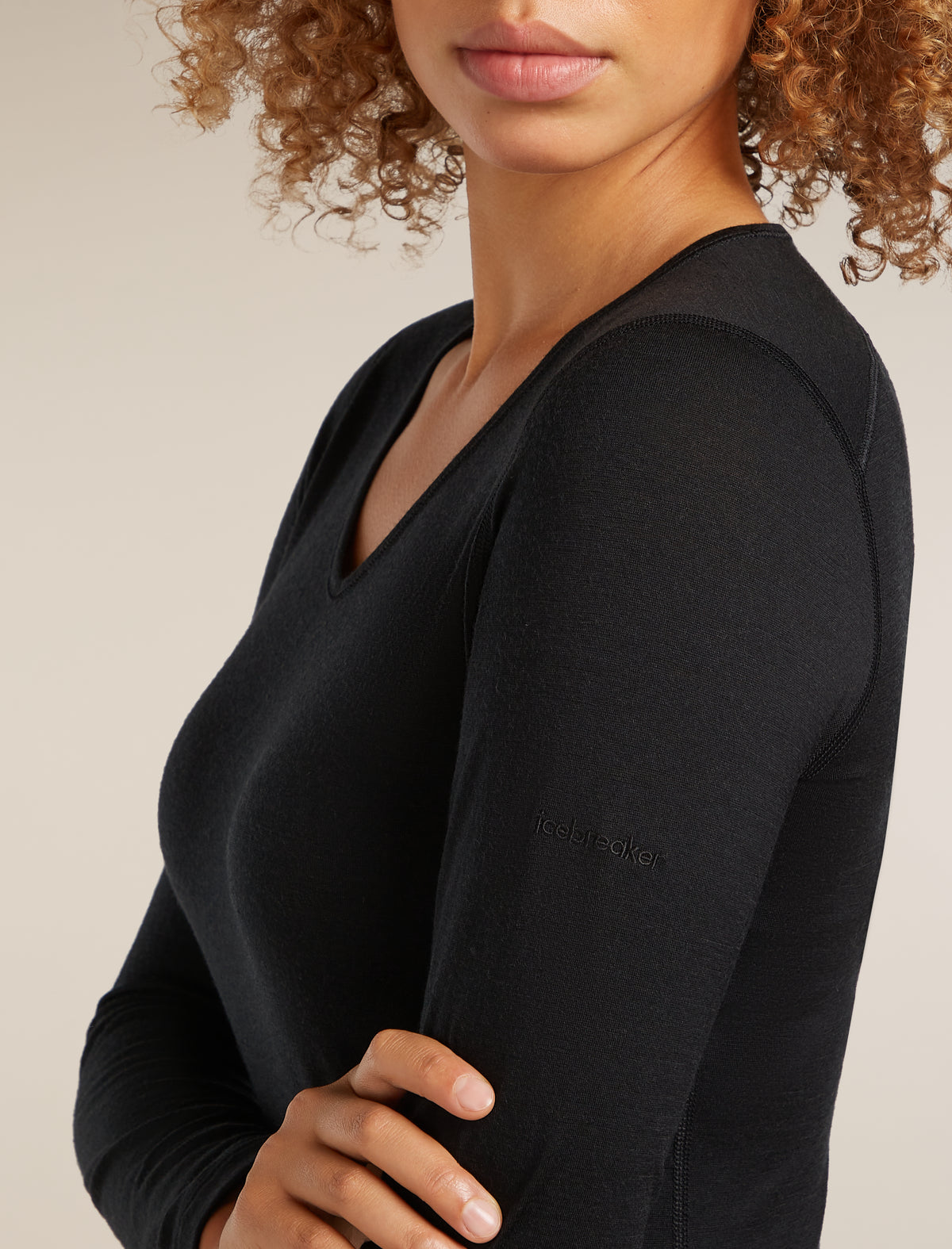 Women's 200 Oasis Thermal Top Black - 8