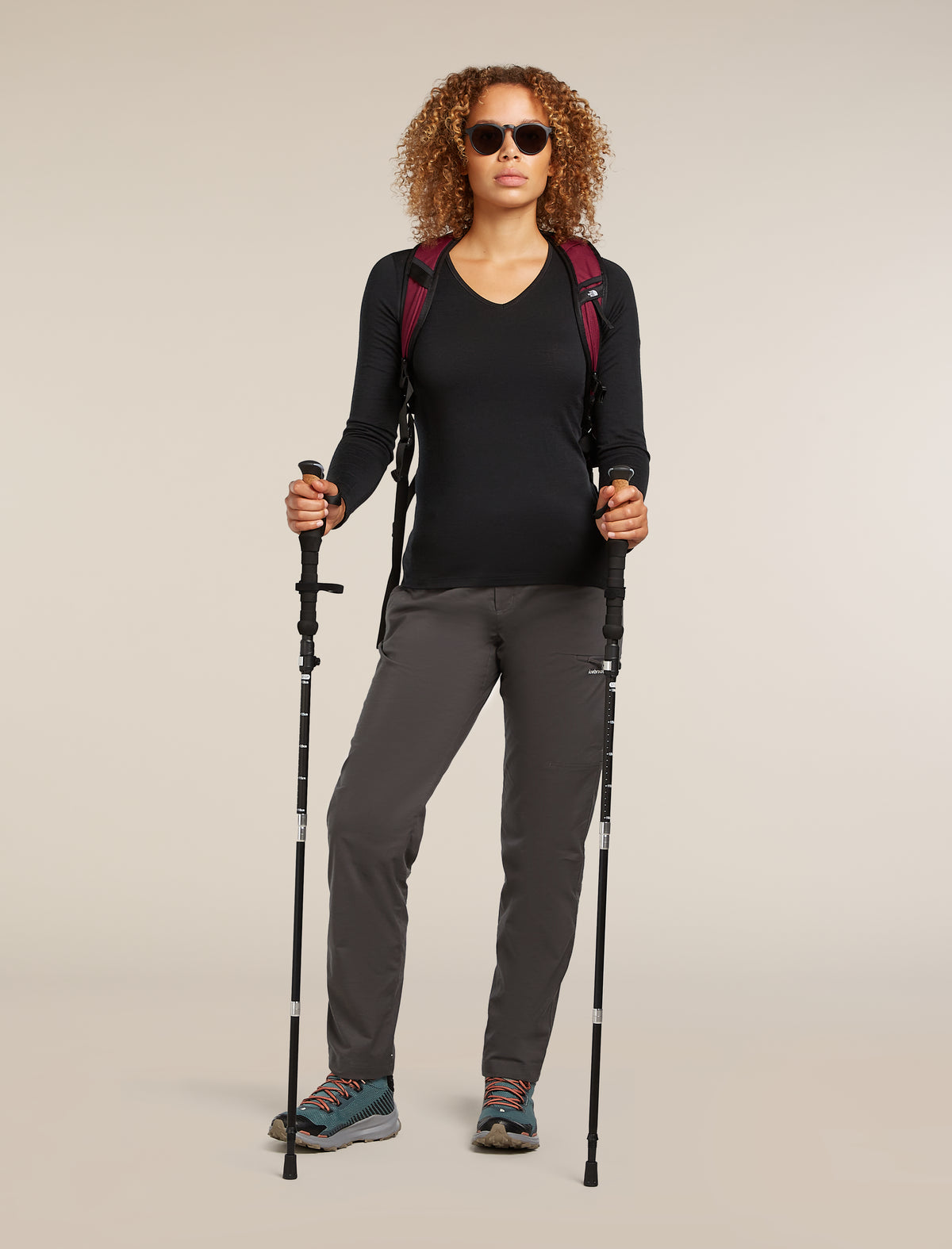 Women's 200 Oasis Thermal Top Black - 4