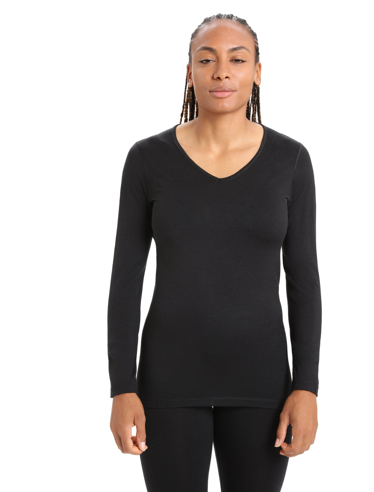 Women's 200 Oasis Thermal Top Black - 6
