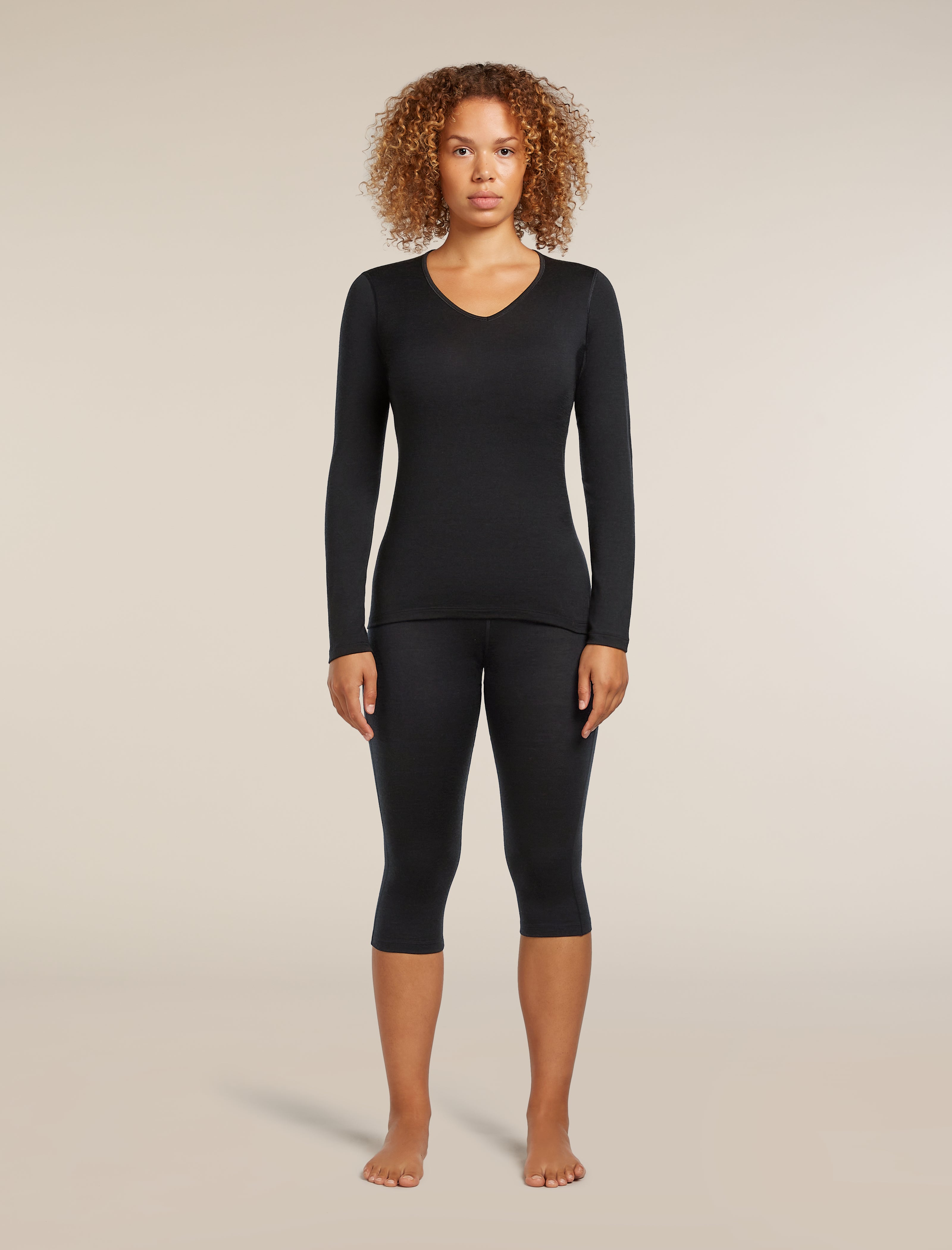icebreaker oasis 200 3/4 leggings タイツ 200 Oasis 3 4 Thermal Leggings | icebreaker