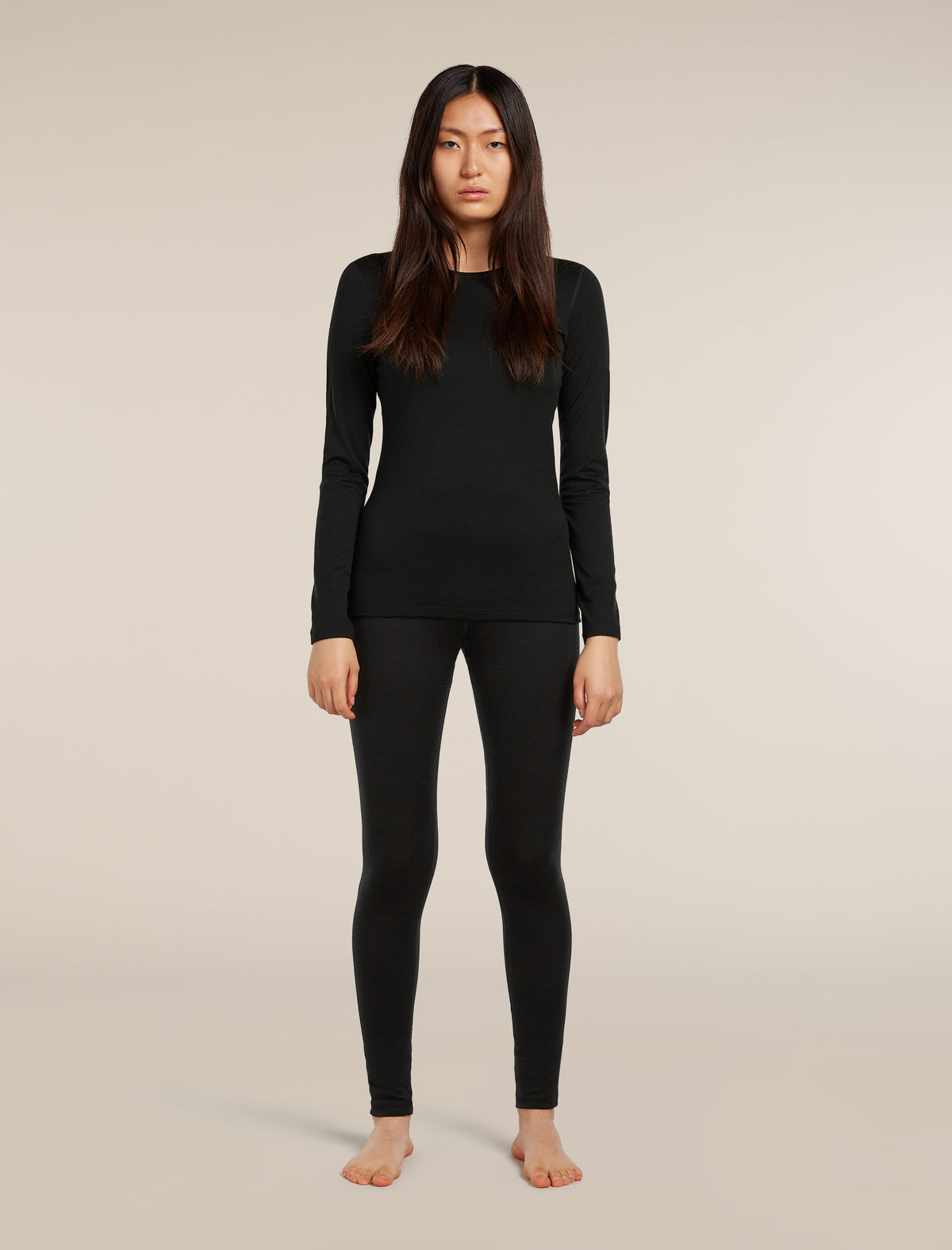 Women's 200 Oasis Thermal Leggings Black - 3