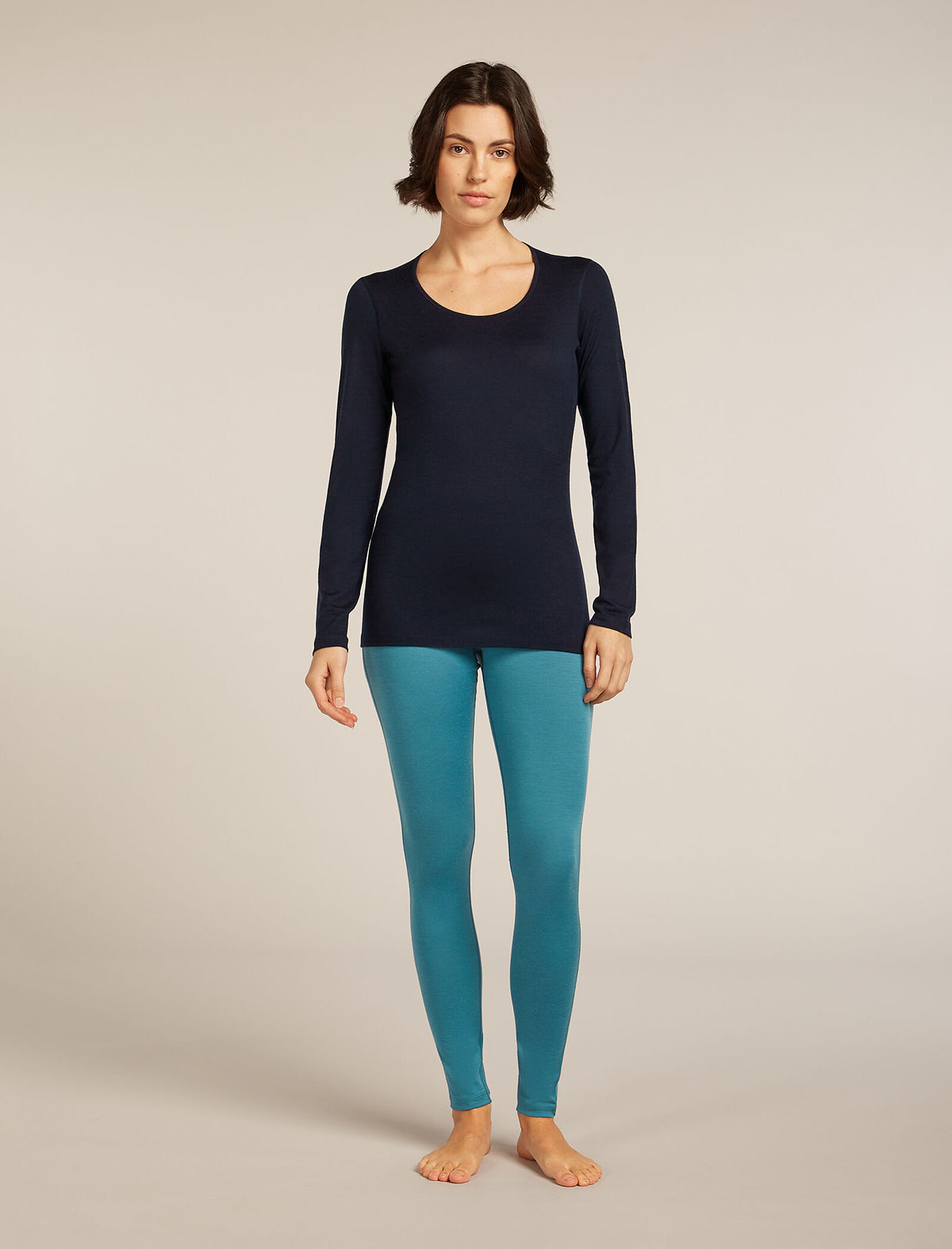 Women's 200 Oasis Thermal Leggings Topaz - 3