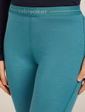 Women's 200 Oasis Thermal Leggings Topaz - 5