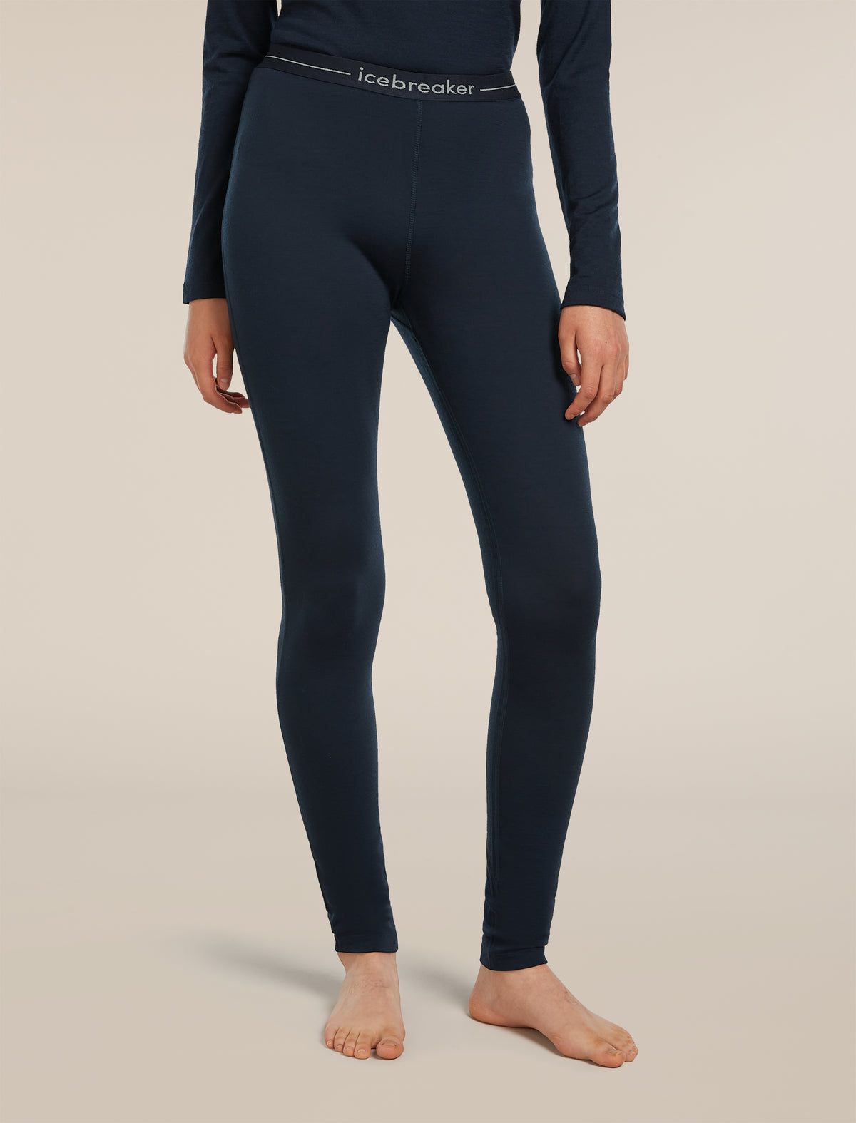 Women's 200 Oasis Thermal Leggings Midnight Navy - 1