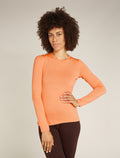 Women's Merino 260 Tech Long Sleeve Crew Thermal Top Feldspar - 1