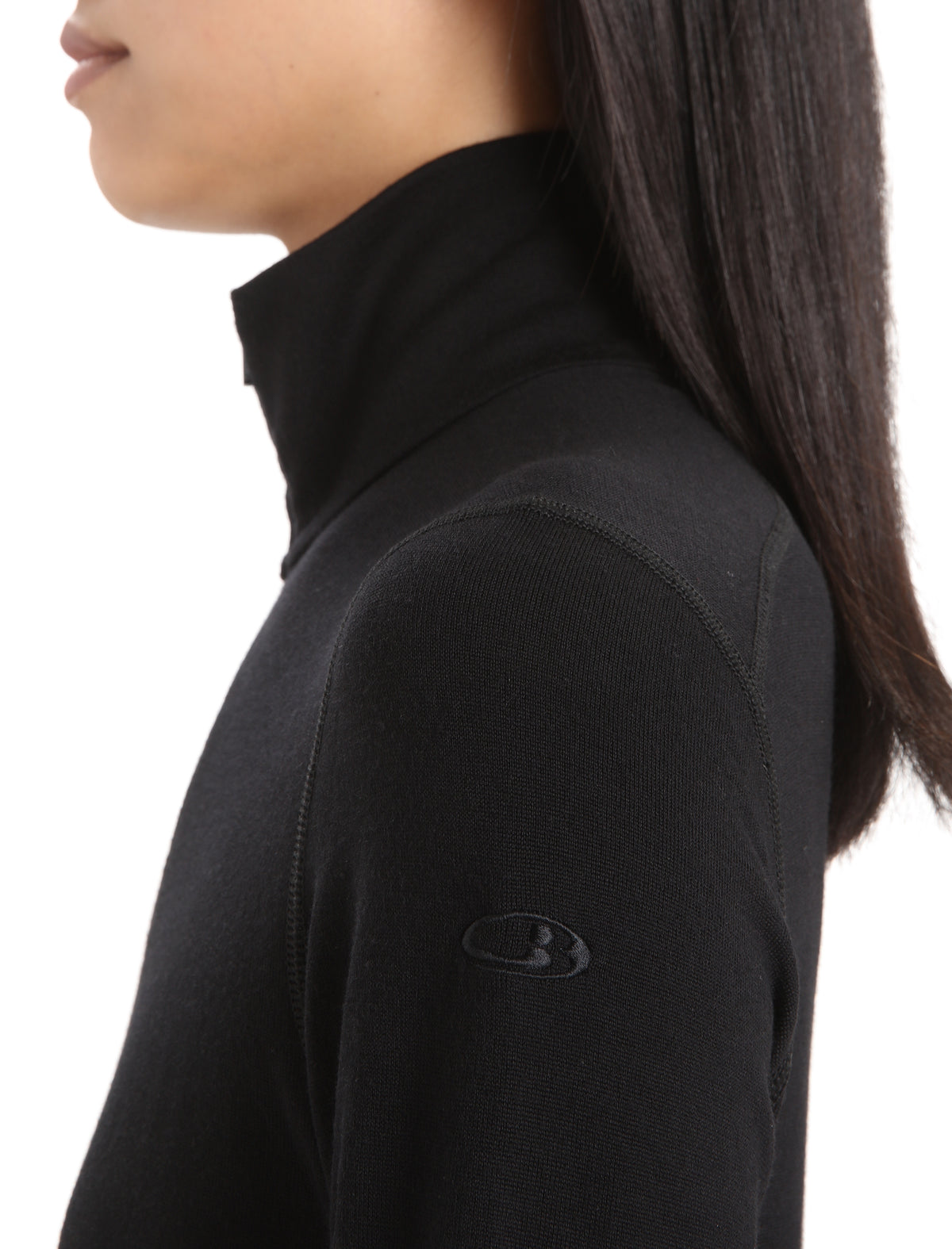 Merino 260 Tech Thermo-Langarmshirt mit halblangem Reißverschluss Damen  - 5