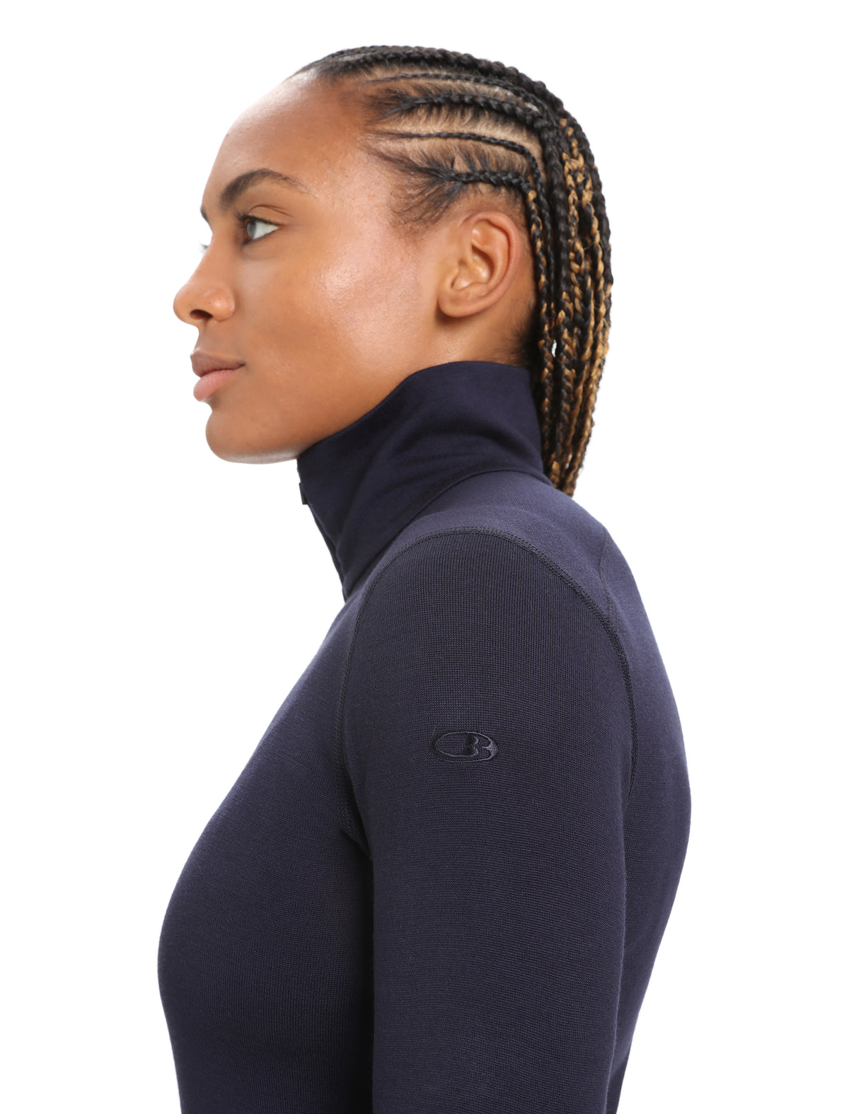 Merino 260 Tech Thermo-Langarmshirt mit halblangem Reißverschluss Damen  - 5
