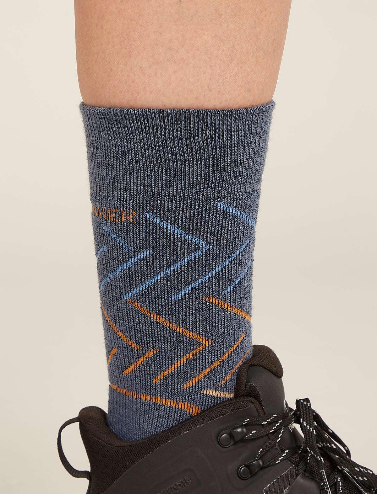Women's Hike+ Medium Crew Sunrise Dawn/Ray - 1