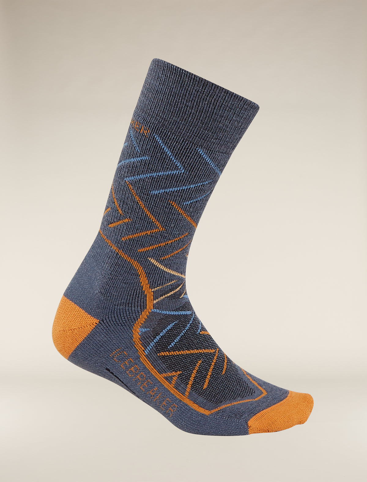 Women's Hike+ Medium Crew Sunrise Dawn/Ray - 4