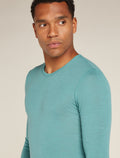 Men's Merino 175 Everyday Long Sleeve Crew Thermal Top Cloud Ray - 6