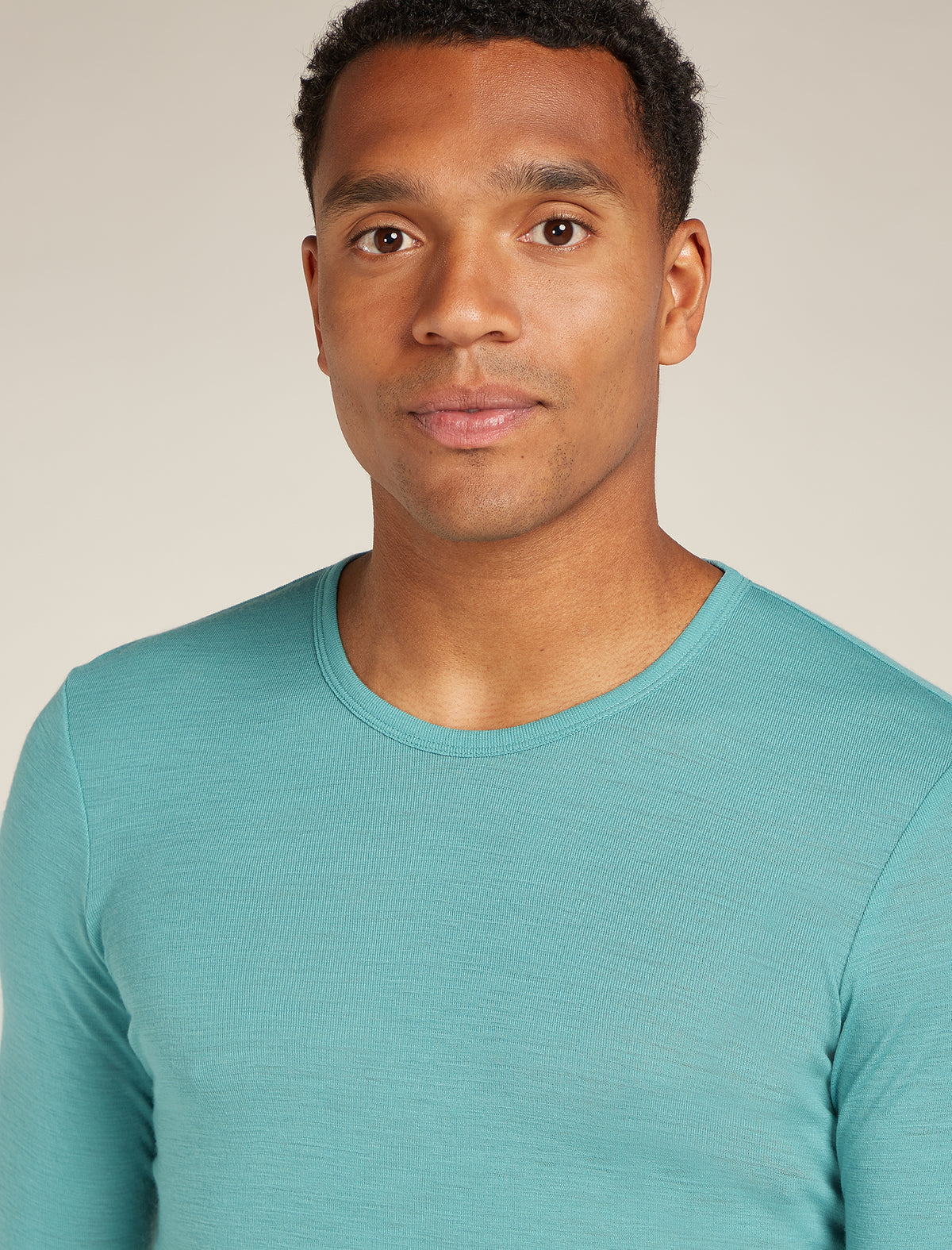 Men's Merino 175 Everyday Long Sleeve Crew Thermal Top Cloud Ray - 7