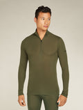 Men's Merino 175 Everyday Long Sleeve Half Zip Thermal Top Loden - 1