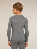 Kids’ 200 Oasis Thermal Top Gritstone Heather - 2
