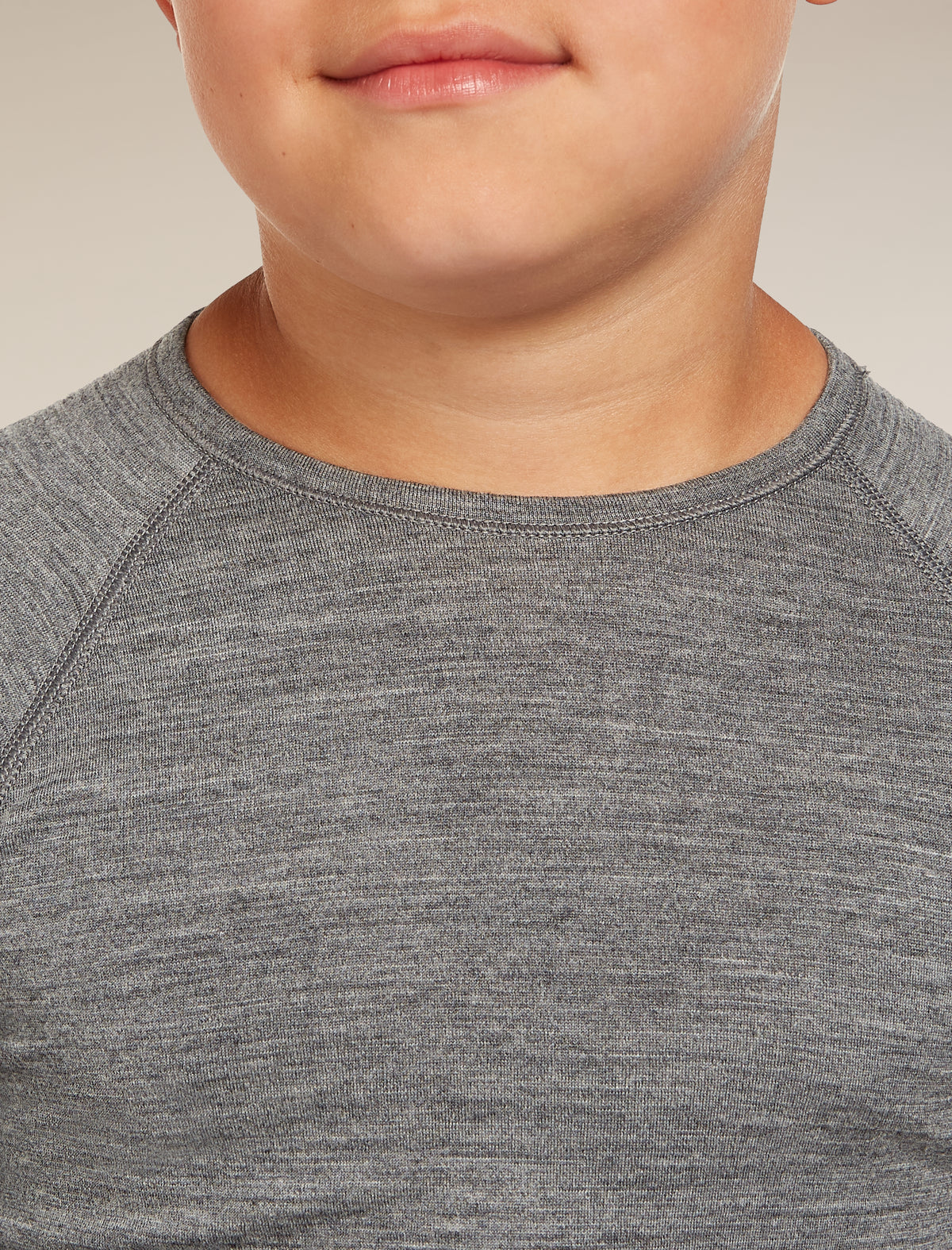Kids’ 200 Oasis Thermal Top Gritstone Heather - 12