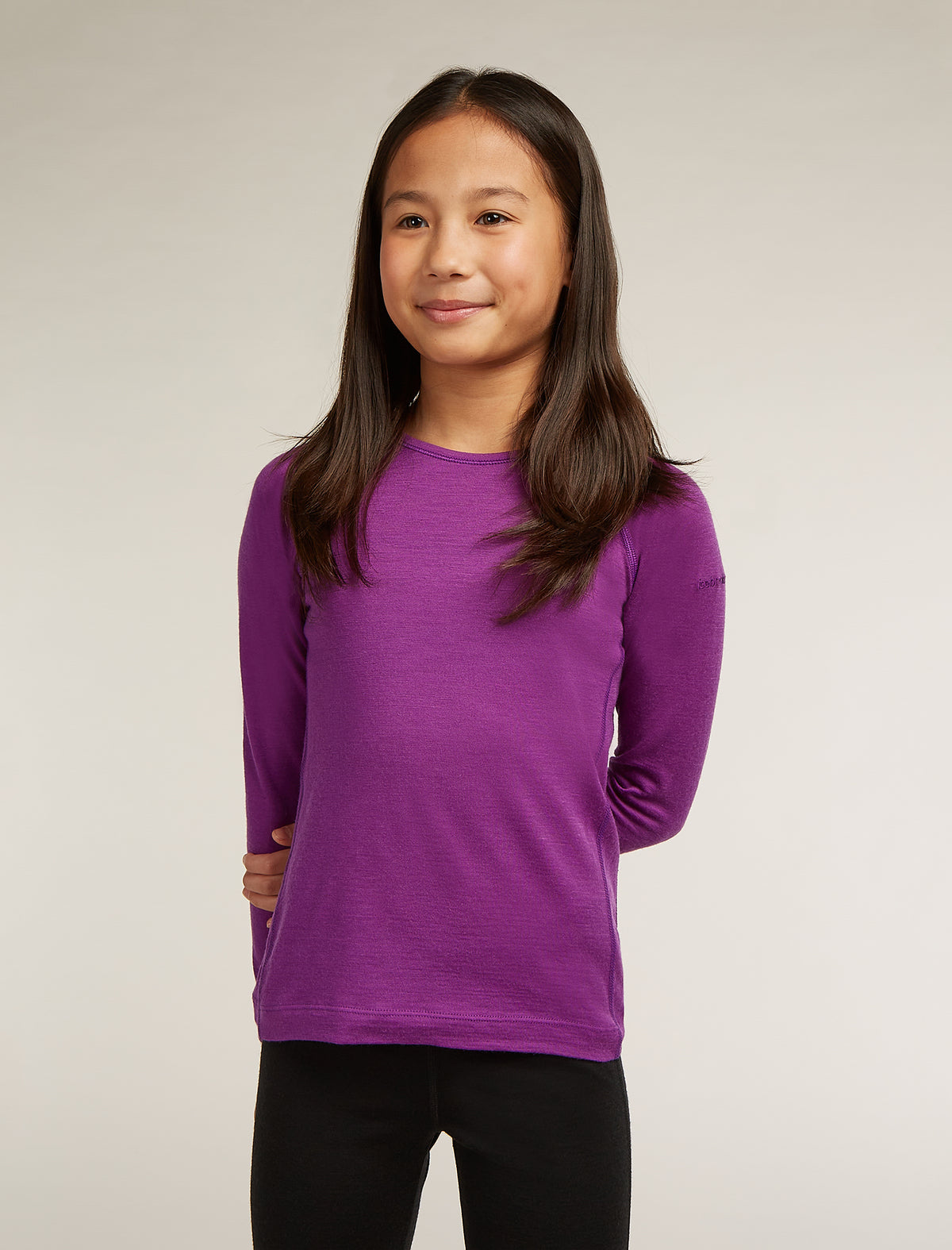 Merino 200 Oasis Langarmshirt Kinder  - 1