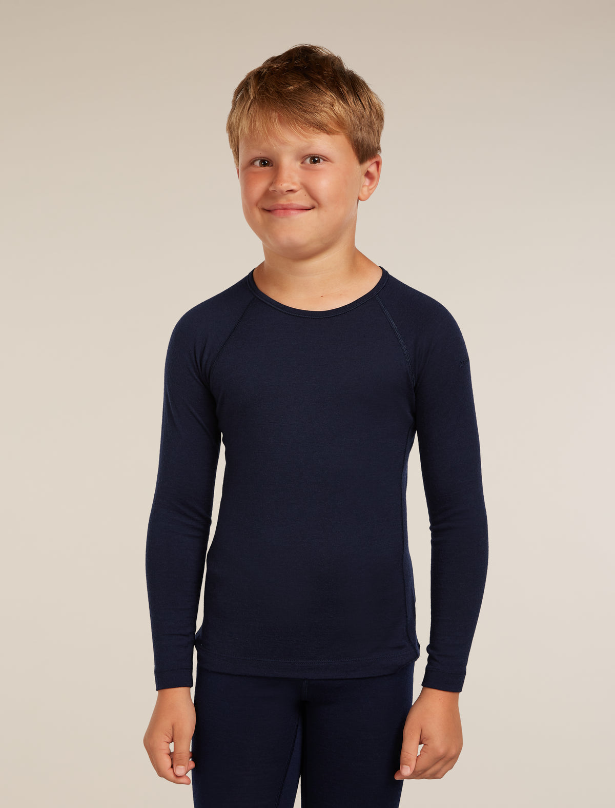 Kids’ 200 Oasis Thermal Top Midnight Navy - 3