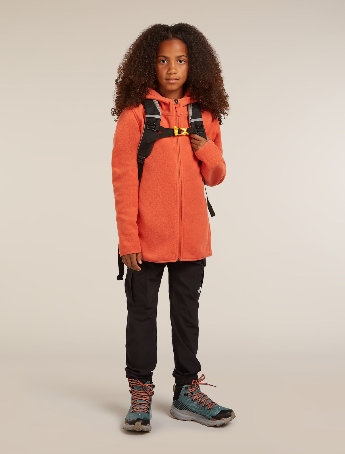 Kids’ 200 Oasis Thermal Leggings Black - 7