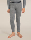 Kids’ 200 Oasis Thermal Leggings Gritstone Heather - 3