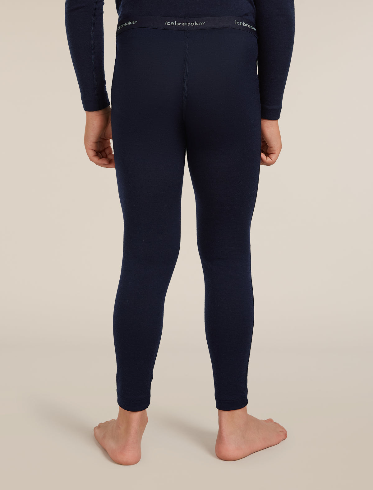 Kids’ 200 Oasis Thermal Leggings Midnight Navy - 2