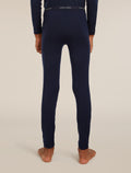 Kids’ 200 Oasis Thermal Leggings Midnight Navy - 4
