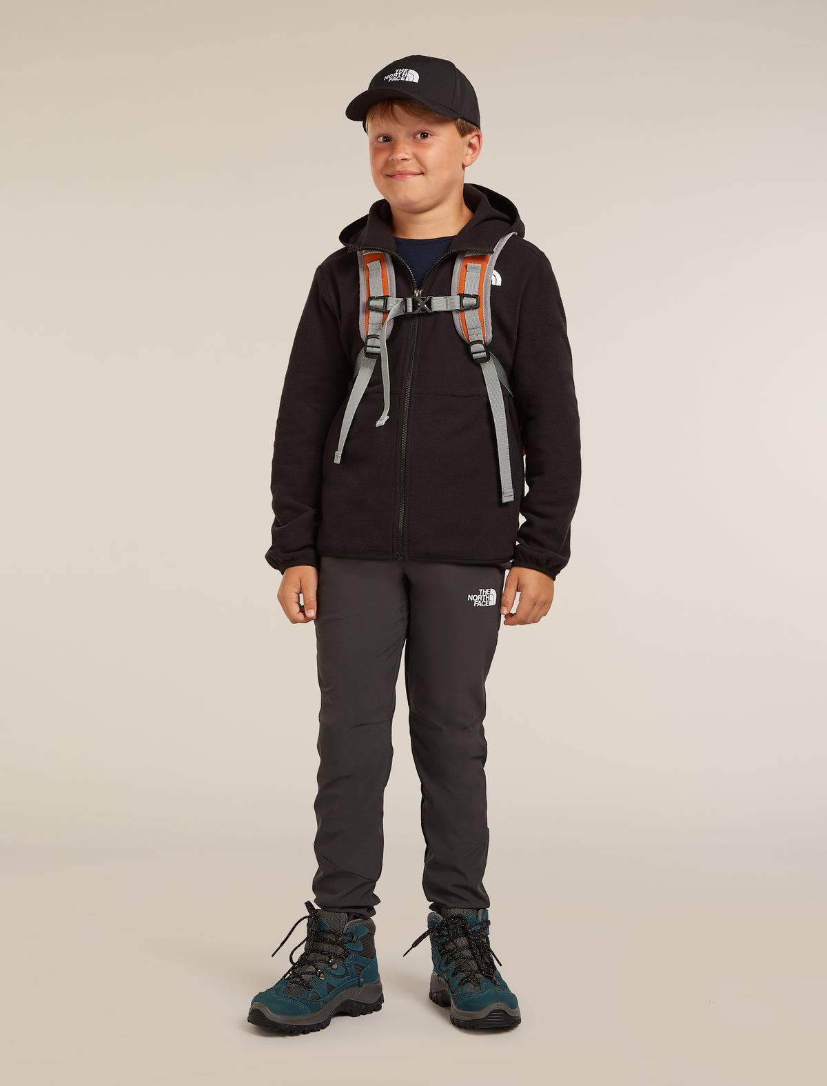 Kids’ 200 Oasis Thermal Leggings Midnight Navy - 7